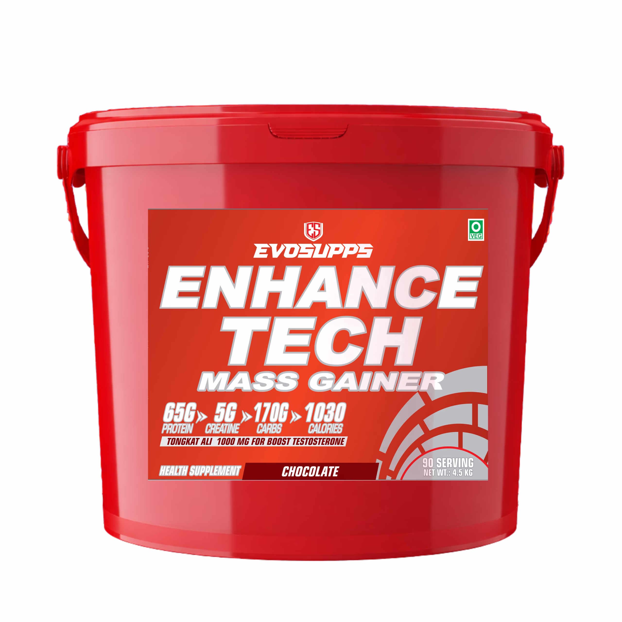 Evosupps Enhance Tech Mass Gainer – Chocolate