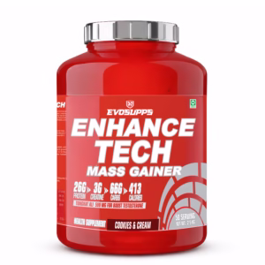Evosupps Enhance Tech Mass Gainer – Cookies & Cream (2.5kg)